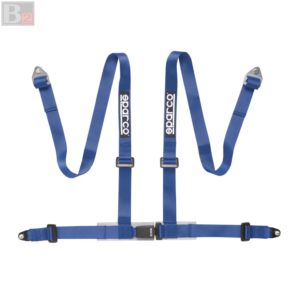 Sparco 4 Point 2" Racing Seat Belt Quick Release Snap-On Harness