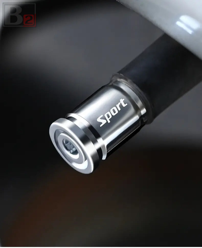 Sport Stainless Steel Tire Valve Caps