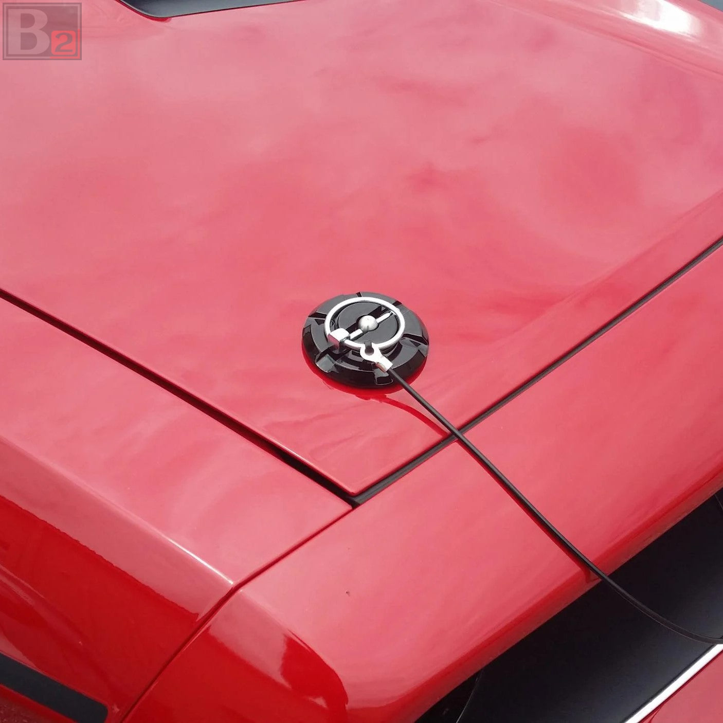 Universal Aluminum Hood Pins Lock with Quick Latch