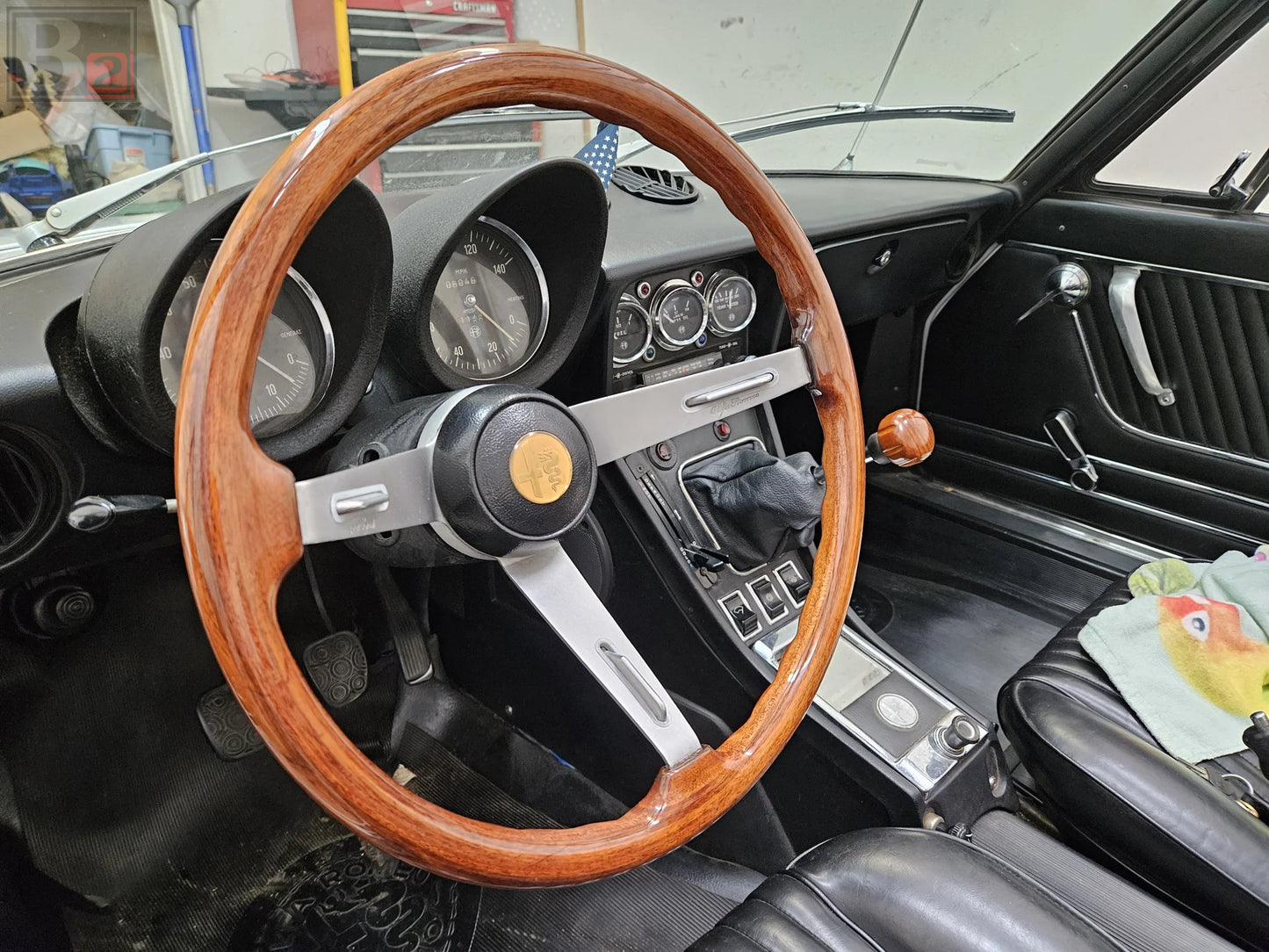 Steering Wheel Hub Adapter - Alfa Romeo 105 / 115 Years 1969-85