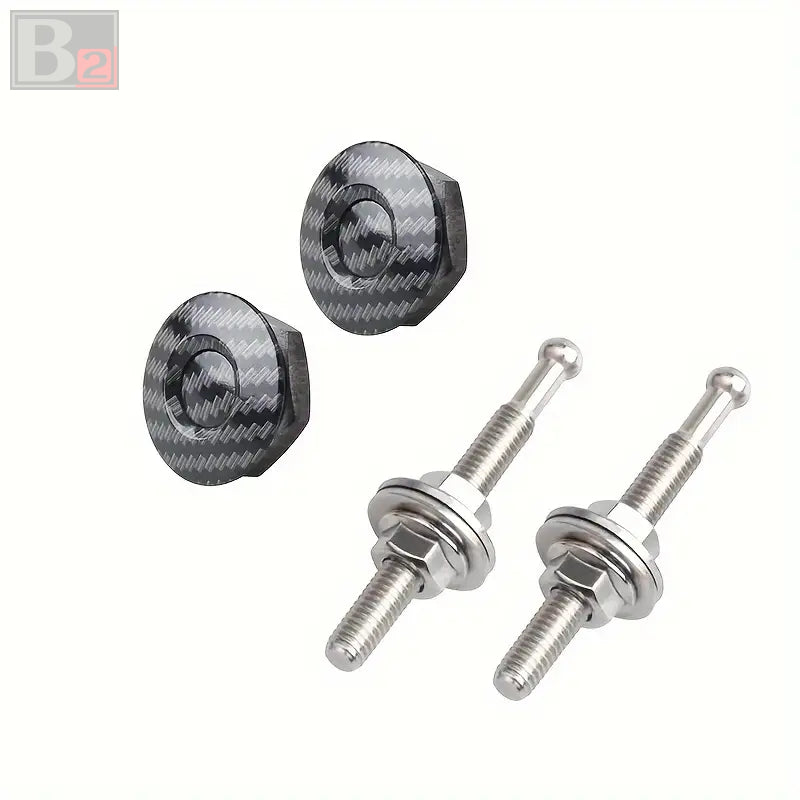 Universal Aluminum Push Button Billet Quick Release Hood Fasteners