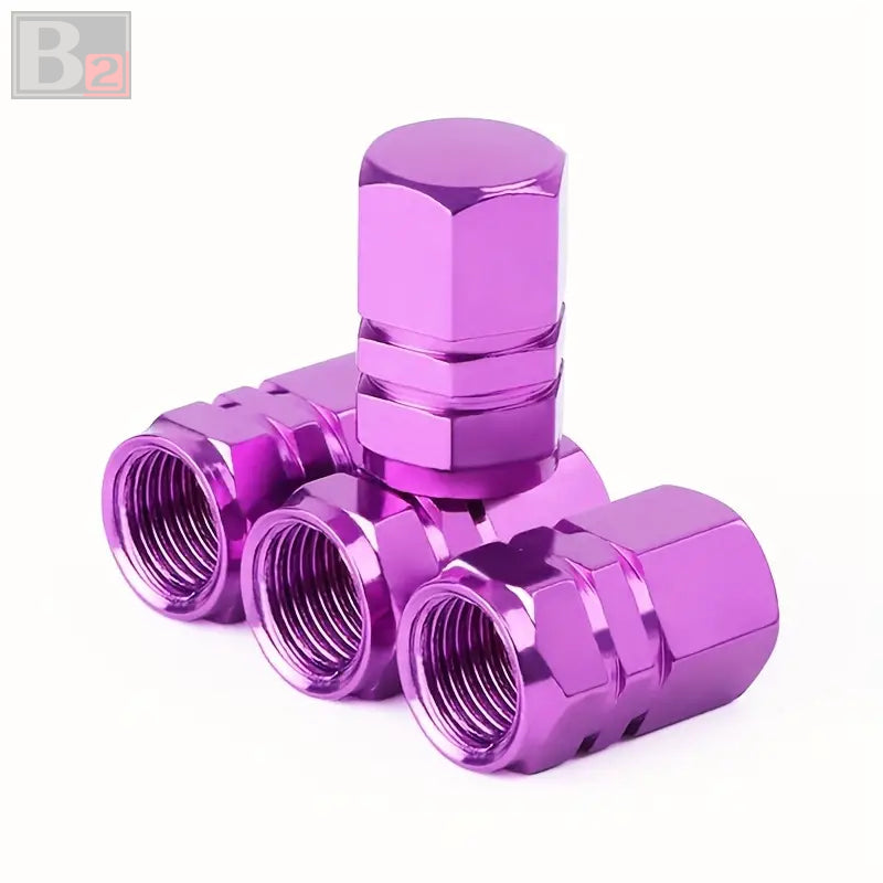 Hex Aluminum Tire Valve Caps