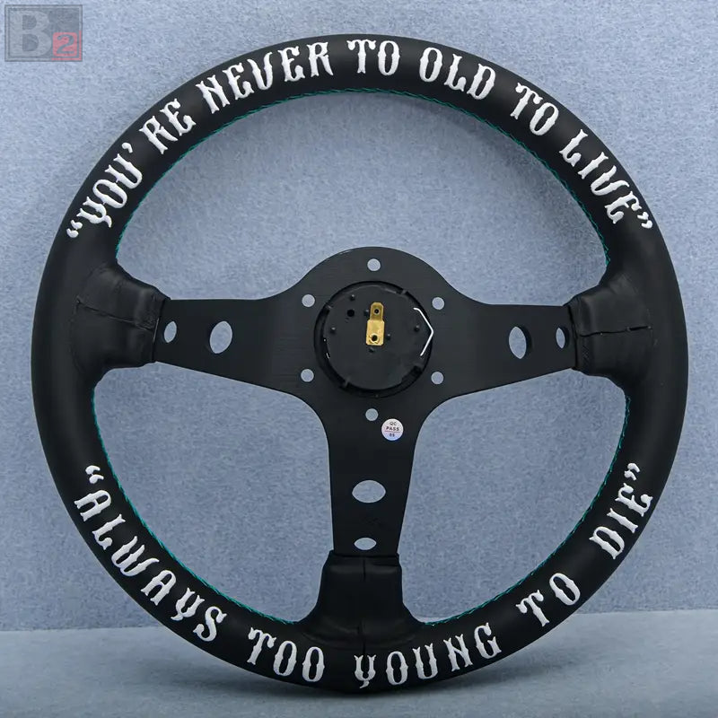 Vertex MeanStreets Leather Steering Wheel 330mm
