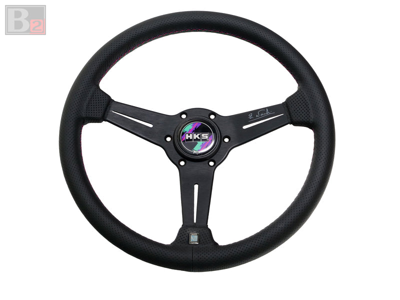 HKS Horn Button - Black Rim