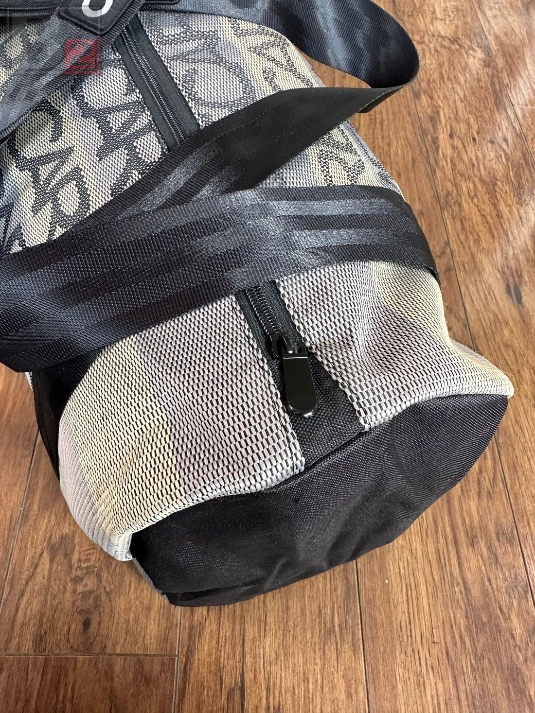 Recaro Duffle Bag - Gradient Grey with Black Strap