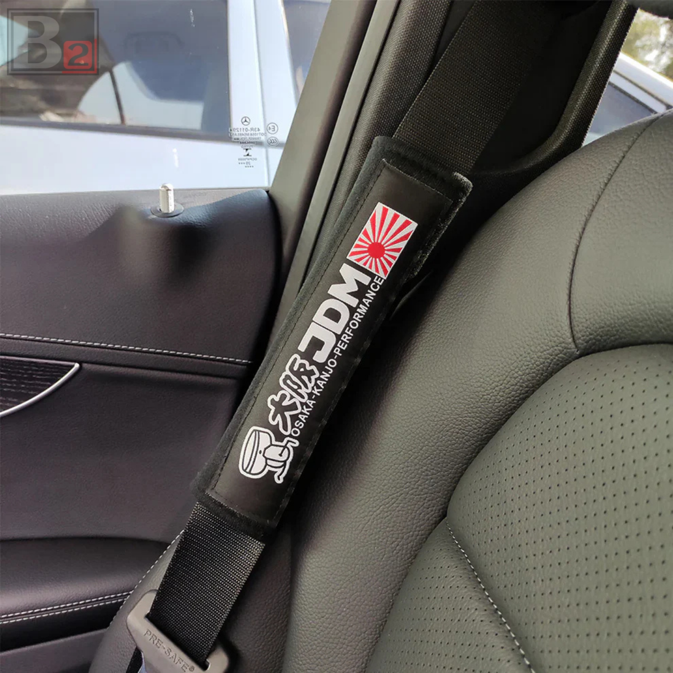 JDM Osaka Kanjo Seat Belt Pads