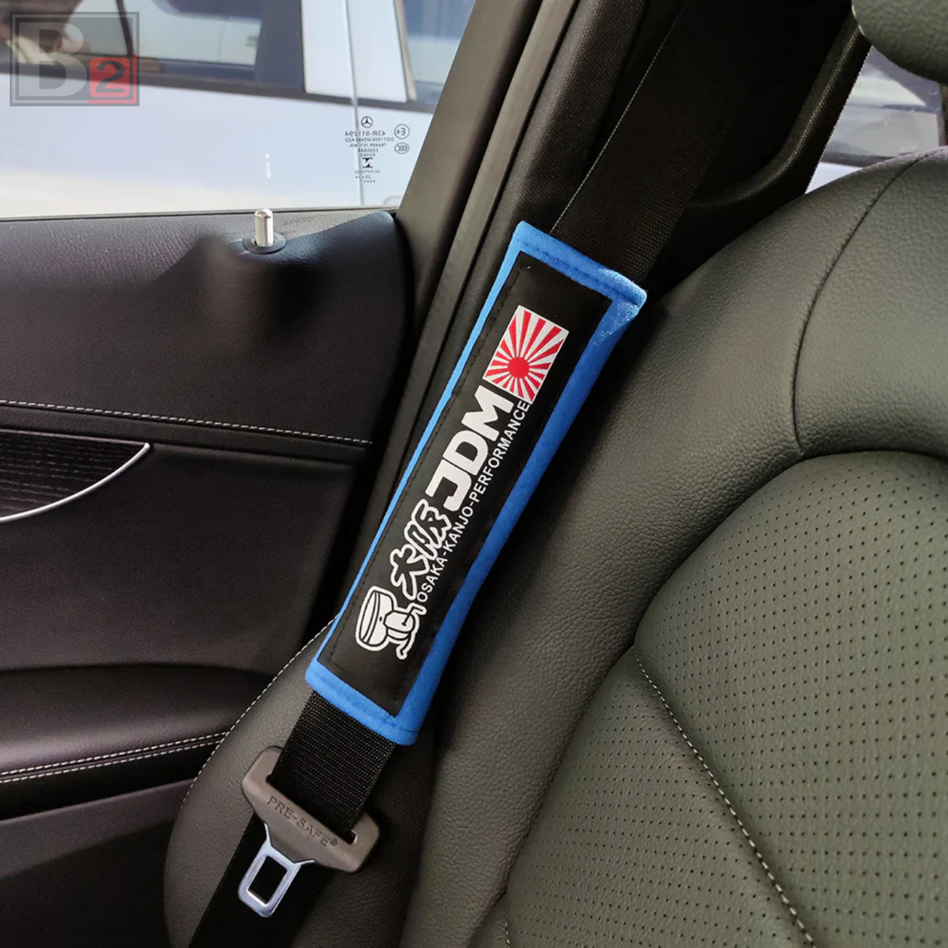 JDM Osaka Kanjo Seat Belt Pads