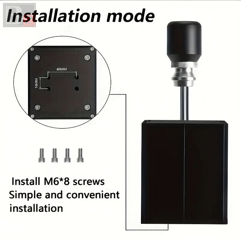 SimJack USB Gearbox - Open (6 + Reverse with 2 Switches)