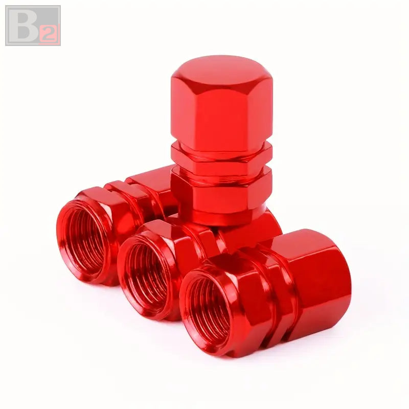 Hex Aluminum Tire Valve Caps