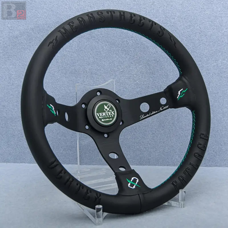 Vertex MeanStreets Leather Steering Wheel 330mm