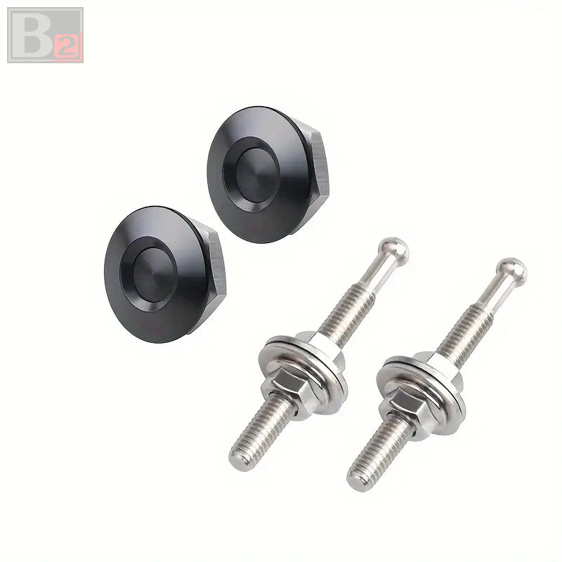 Universal Aluminum Push Button Billet Quick Release Hood Fasteners