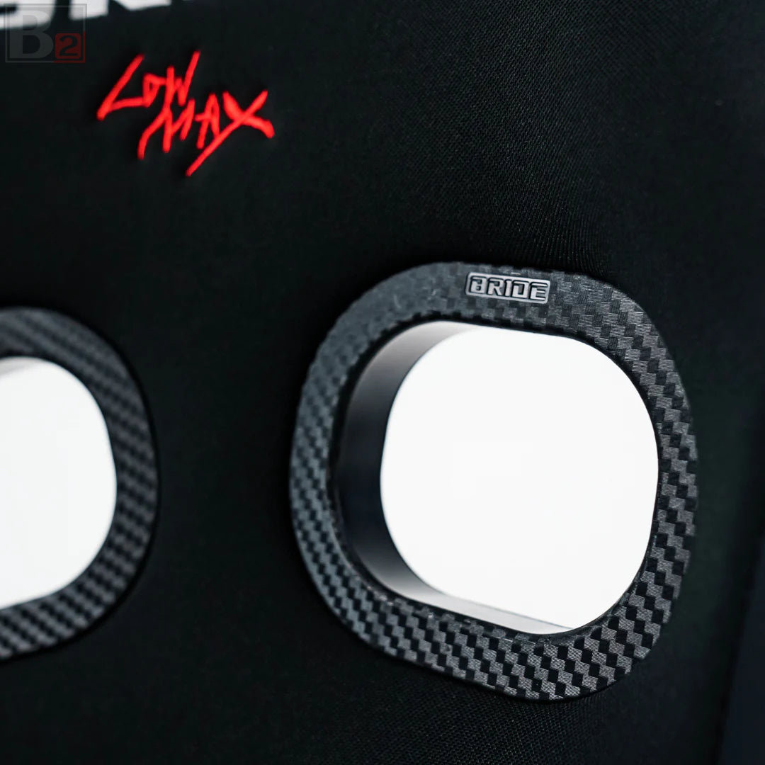 Bride Zeta IV Low Max Fixed Black Seat