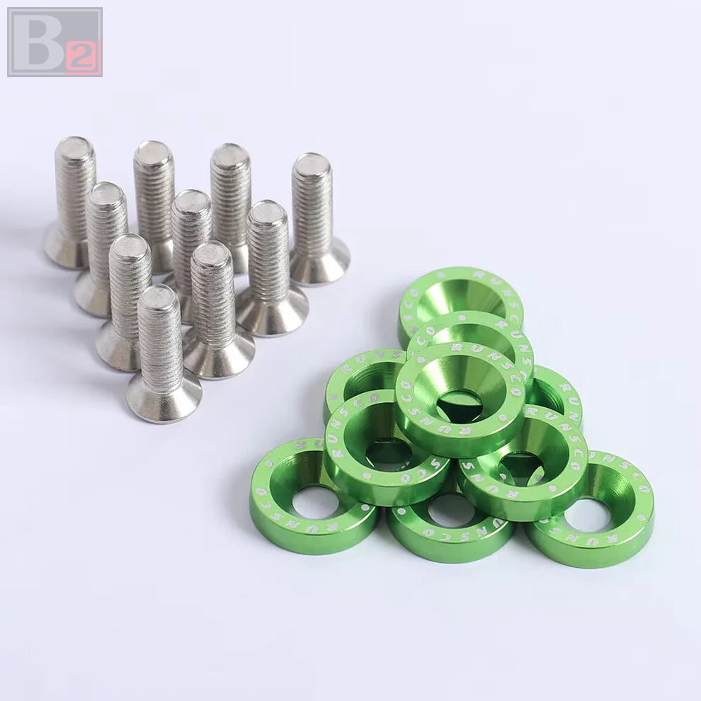 Runsco M8 Thick Fender Washers Kit