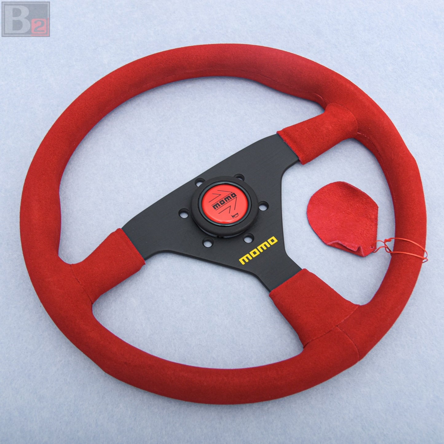 Momo MonteCarlo 350mm Alcantara Steering Wheel