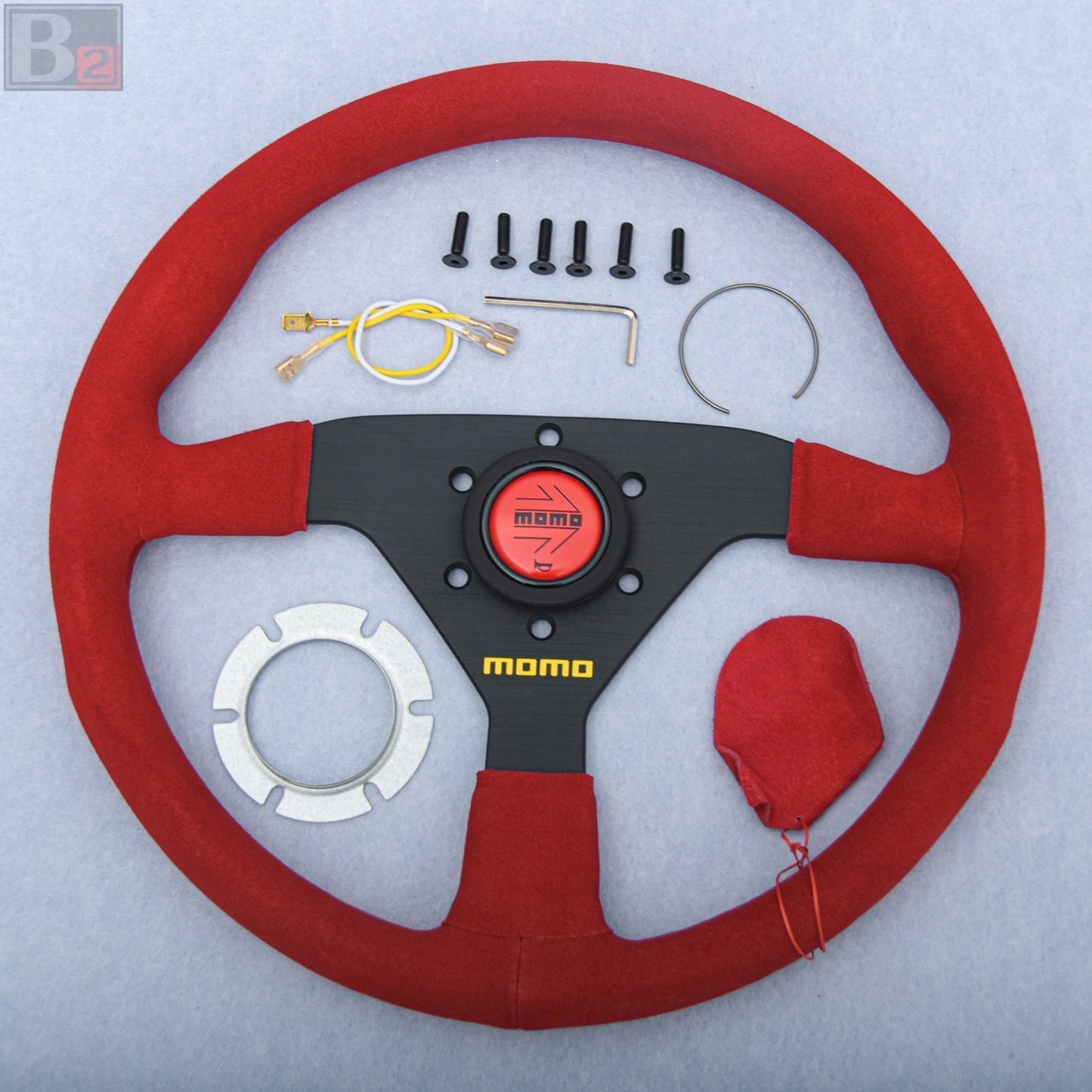 Momo MonteCarlo 350mm Alcantara Steering Wheel