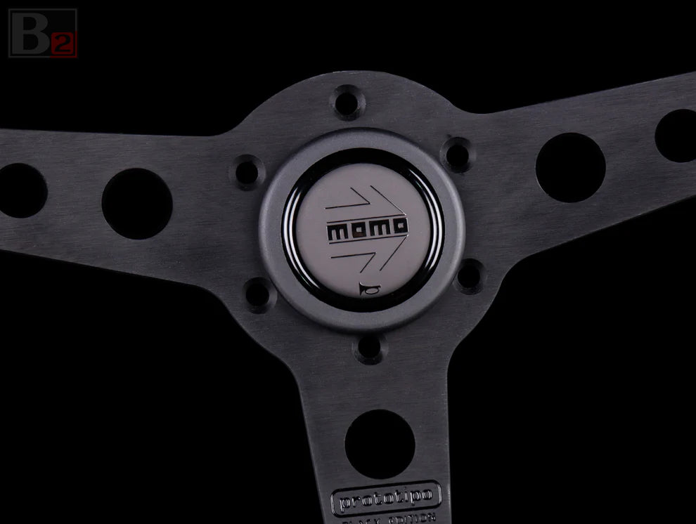 Momo Horn Button - Black Edition
