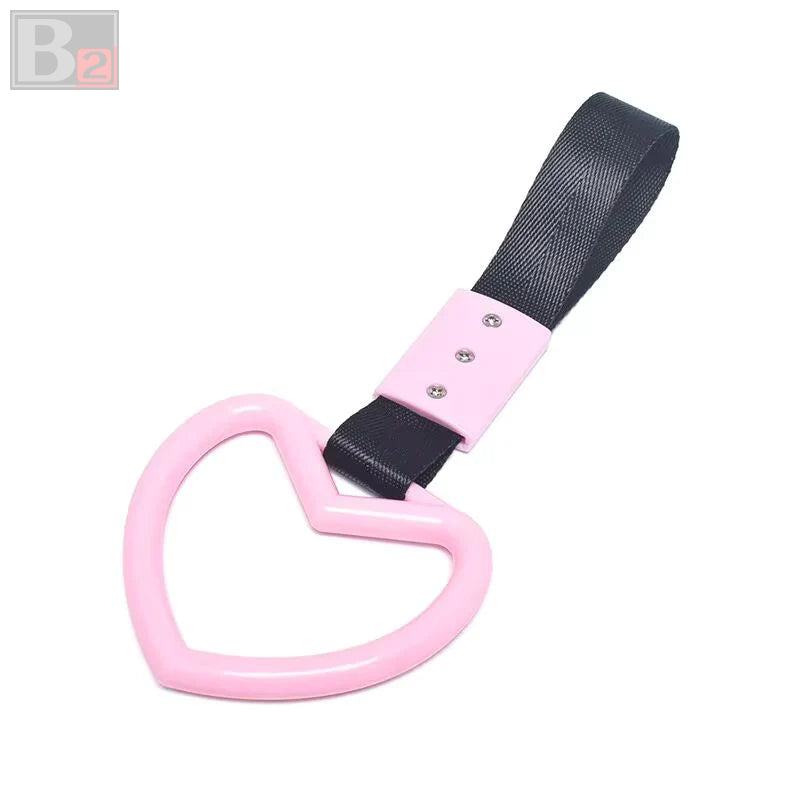 Tsurikawa Train Handle (Heart / Black Strap)