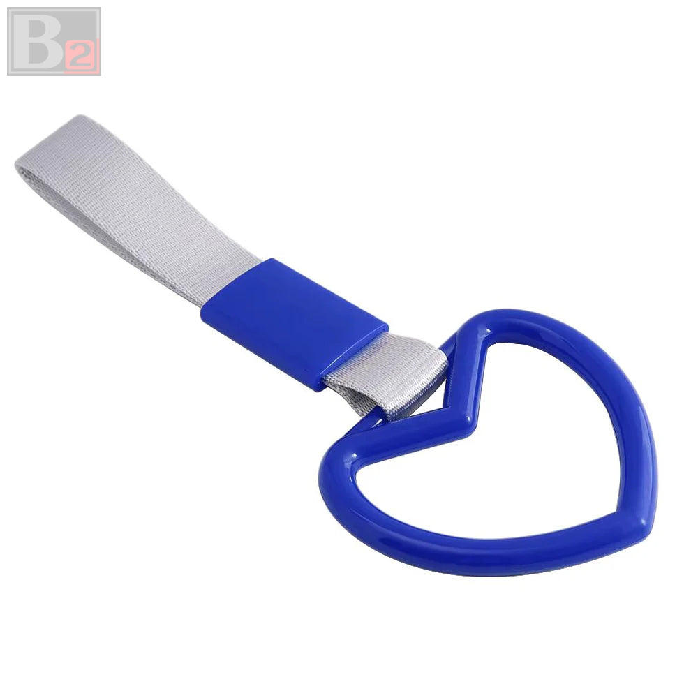 Tsurikawa Train Handle (Heart / White Strap)