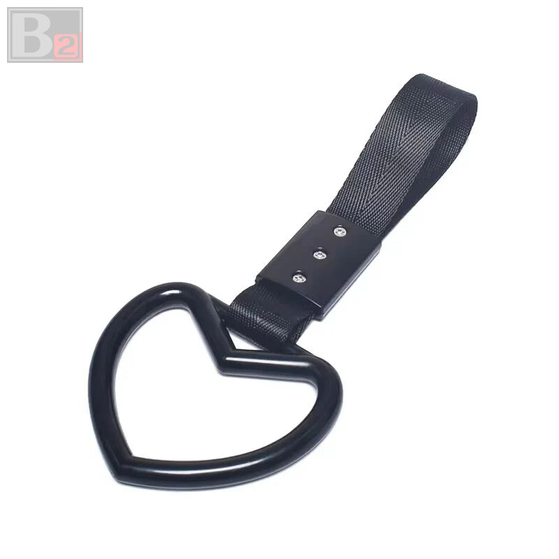Tsurikawa Train Handle (Heart / Black Strap)
