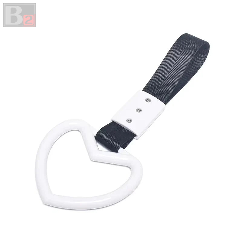 Tsurikawa Train Handle (Heart / Black Strap)