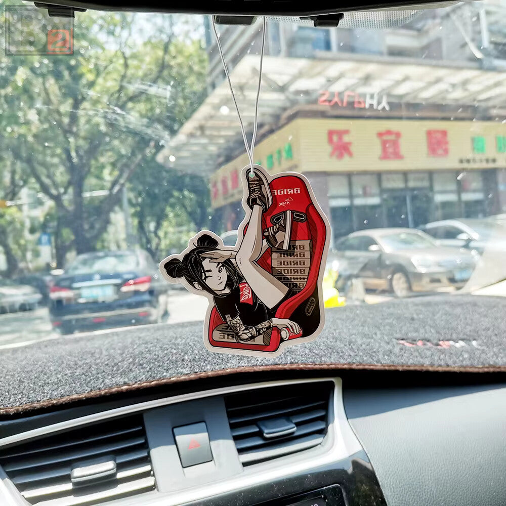 Bride Racing Anime Air Freshener