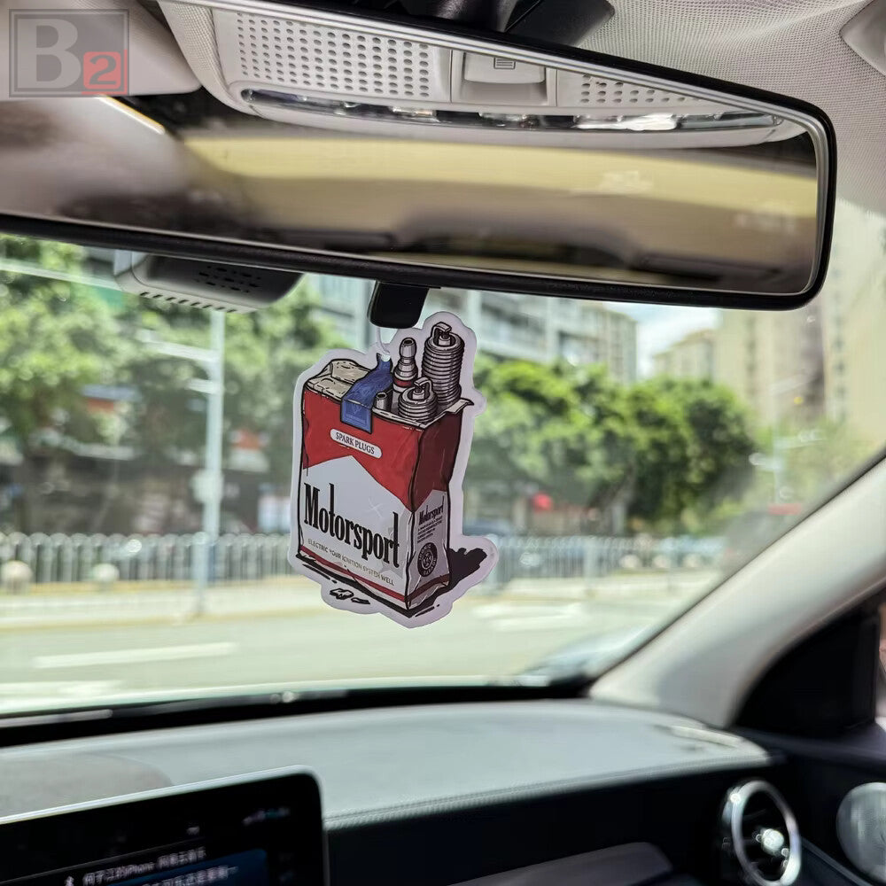 Marlboro Motorsport Spark Plugs Air Freshener