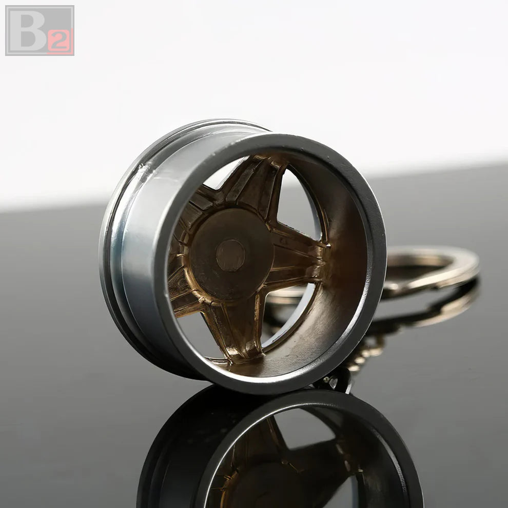 Borbet Type A Wheel Keychain