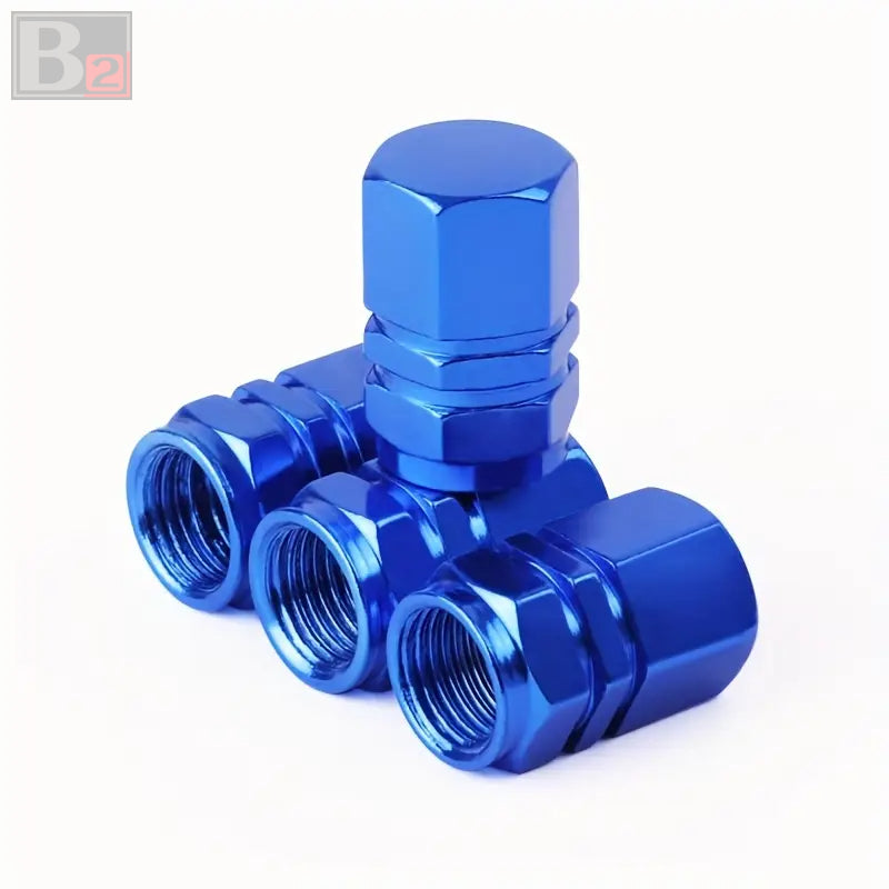 Hex Aluminum Tire Valve Caps