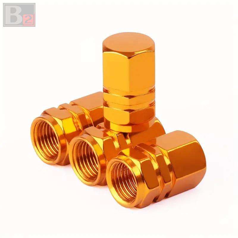 Hex Aluminum Tire Valve Caps