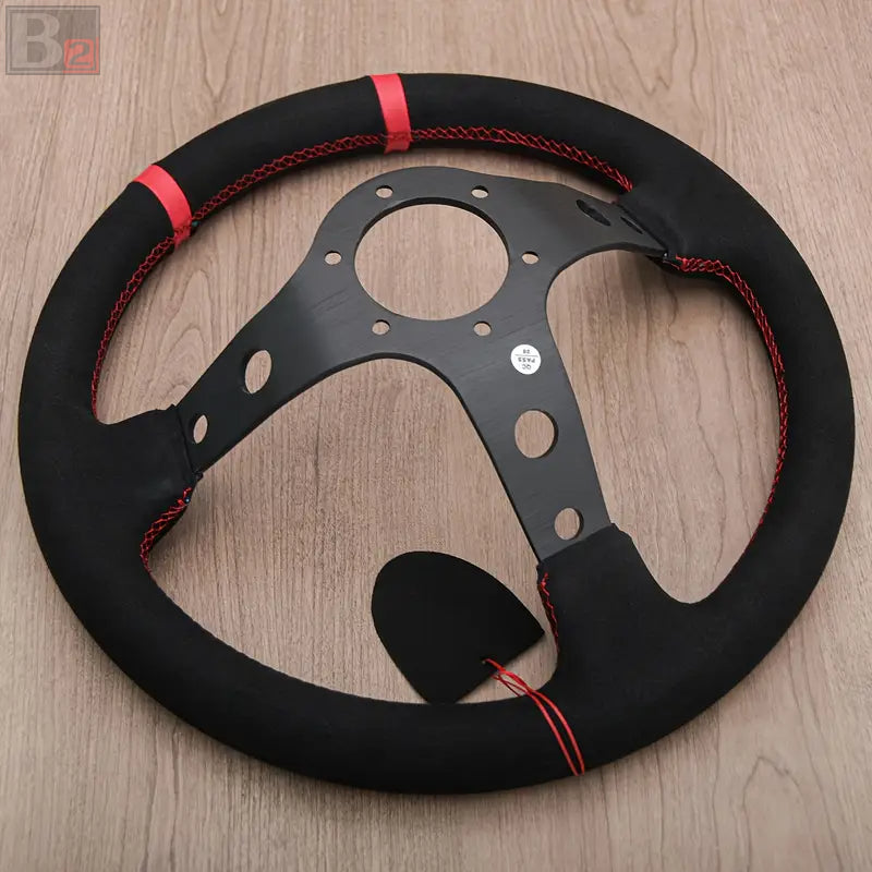 No Good Racing Alcantara Steering Wheel 330mm