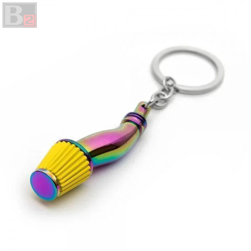 Neo Chrome Air Intake Keychain
