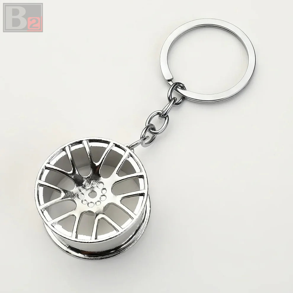 Concave Wheel Keychain