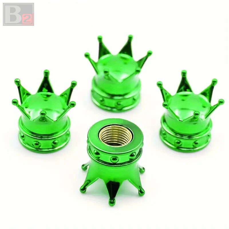 Crown Tire Valve Caps