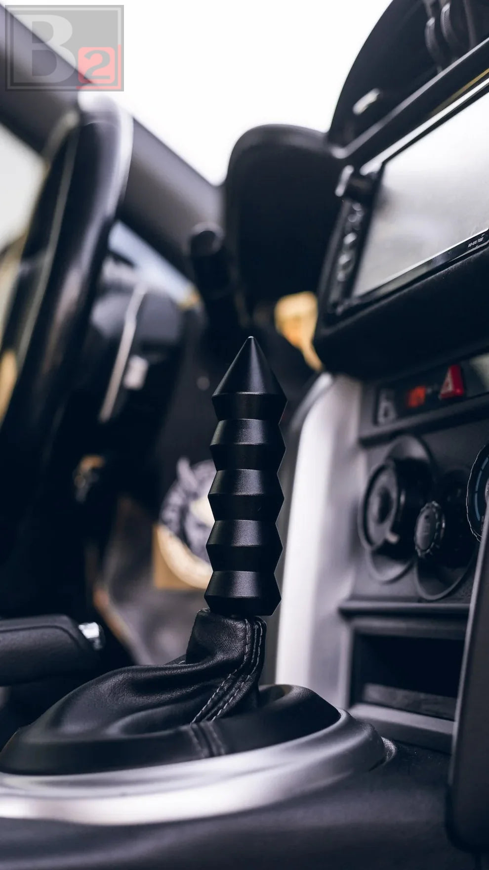 Ribbed Spike Shift Knob