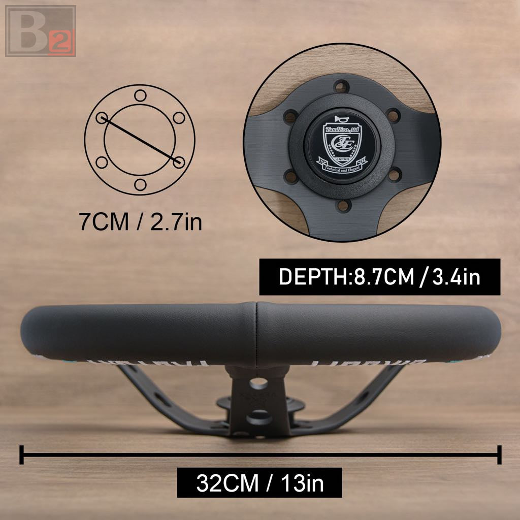 Vertex The Fast Life 330mm Steering Wheel