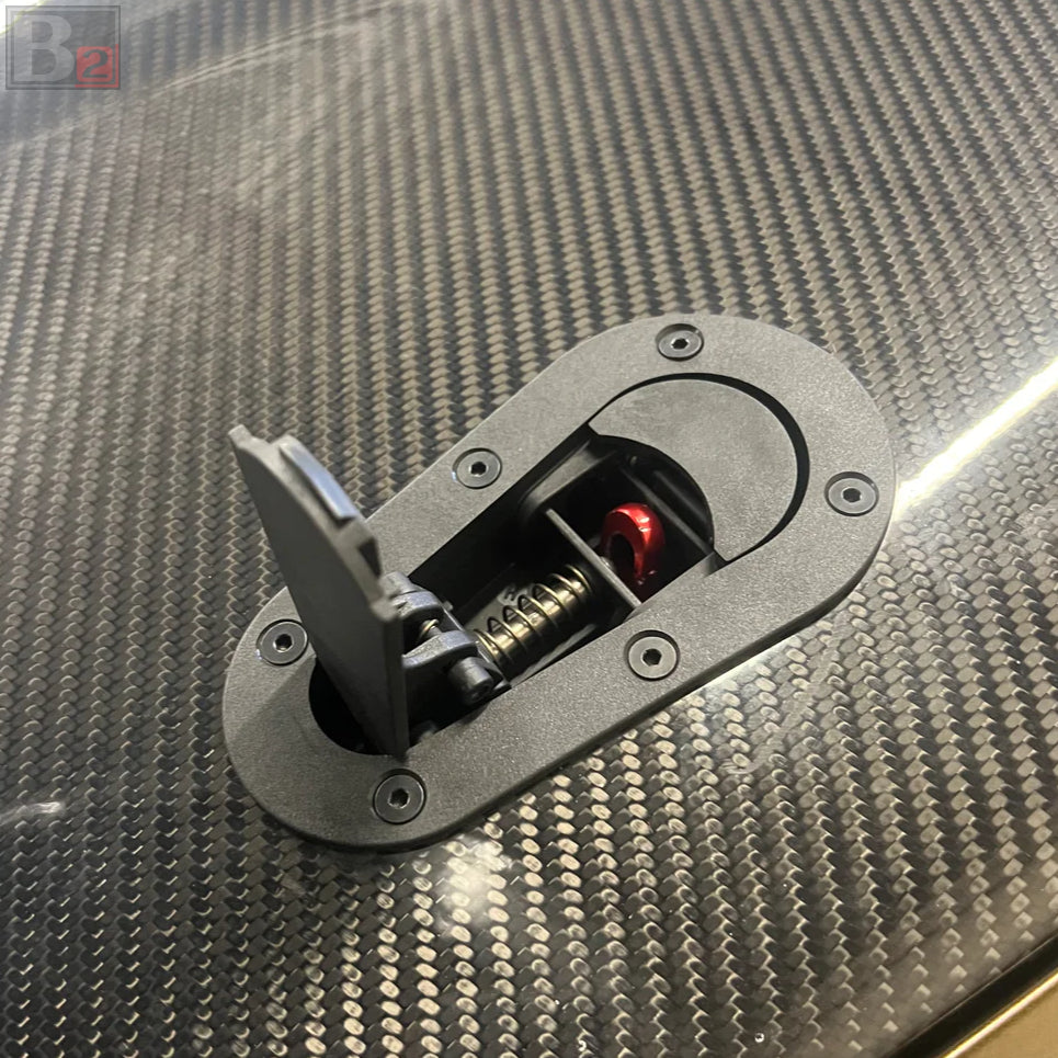 Universal Hood Pins Without Lockout