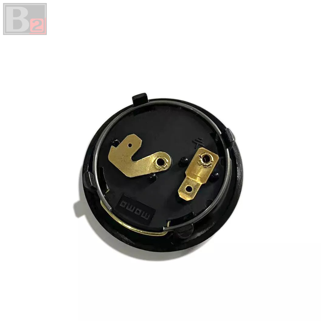 Spoon Horn Button - Black Red Yellow