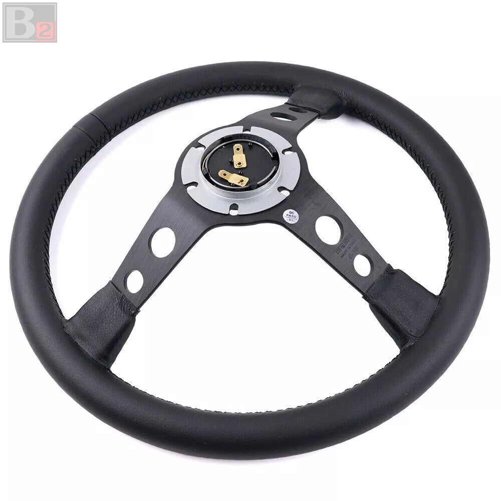Momo Prototipo P5 Black Edition Deep Dish 350mm Steering Wheel