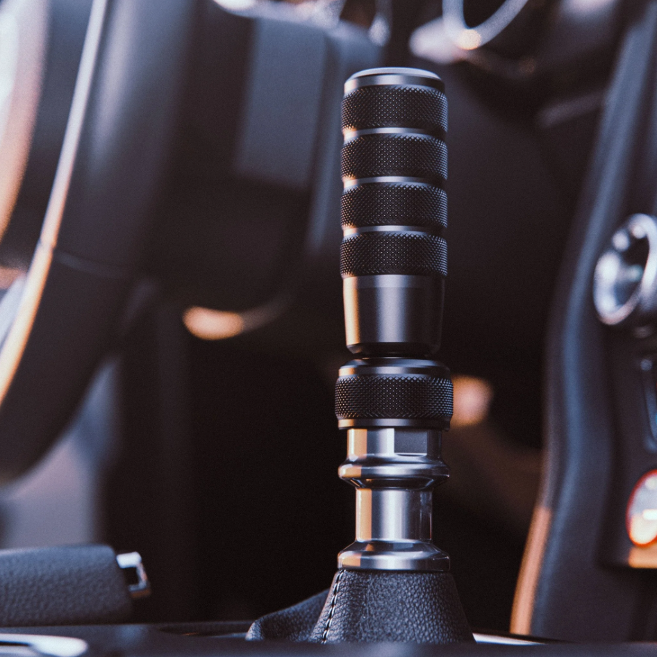 High Quality Precision Knurled Weighted Shift Knob Gear Stick Shifter