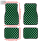 Checkered Floor Mats (Green)