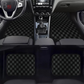 Checkered Floor Mats (Black)