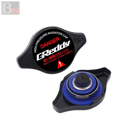 1.3bar 15mm Greddy Racing High Pressure Radiator Cap (Various Colors)