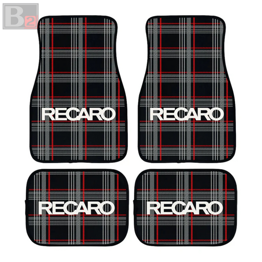 Recaro Floor Mats (Plaid)