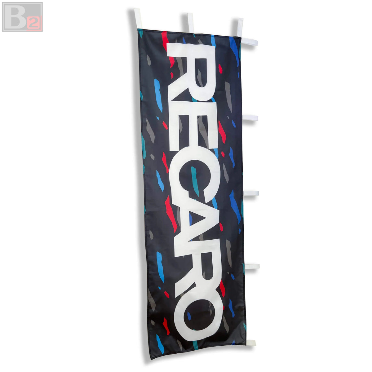 Recaro Confetti Nobori Flag – Box 2 Motorsport