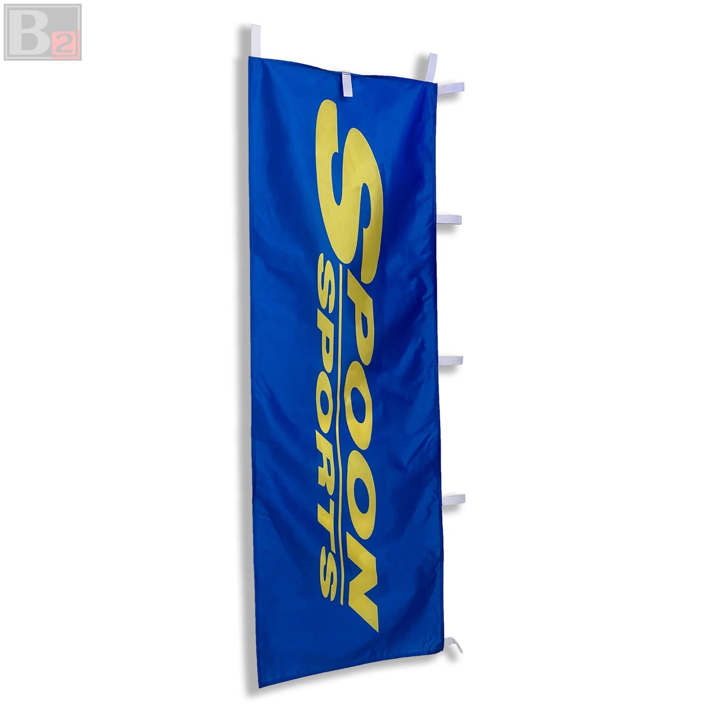 Spoon Sports Blue Nobori Flag