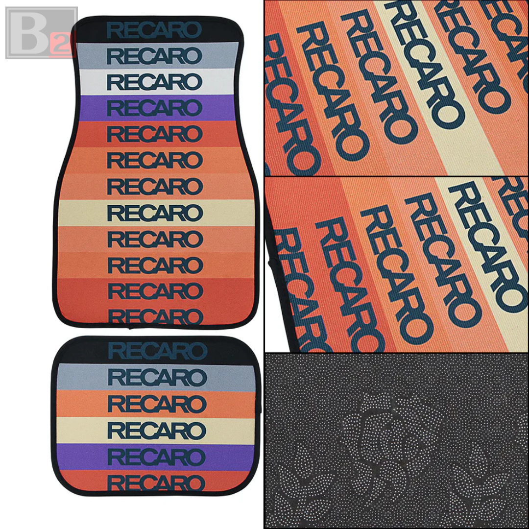 Recaro Floor Mats (Gradient Orange)