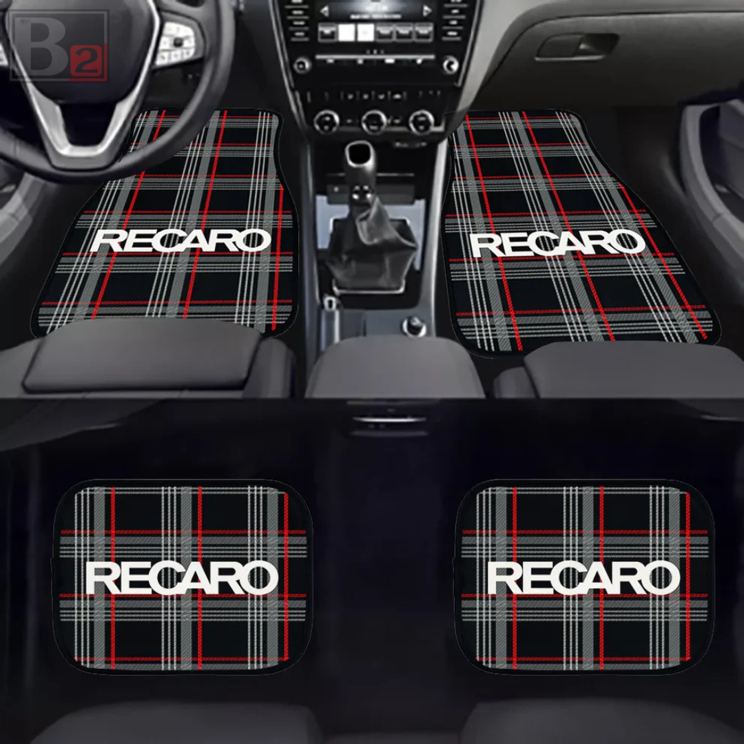 Recaro Floor Mats (Plaid)