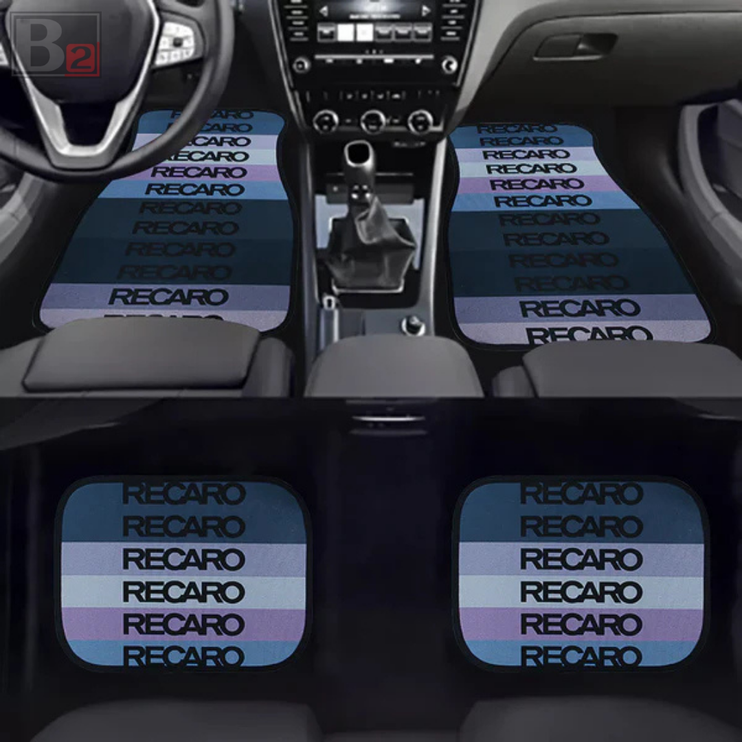 Recaro Floor Mats (Gradient Blue)