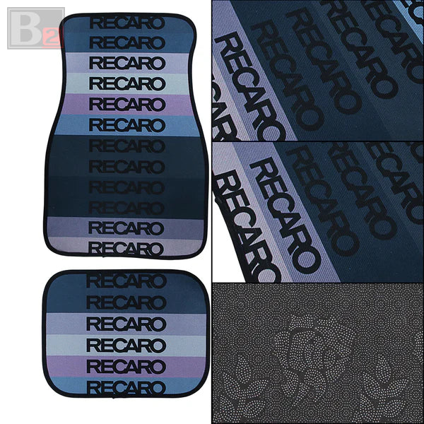 Recaro Floor Mats (Gradient Blue) – Box 2 Motorsport