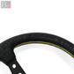 Vertex King Leather Steering Wheel Black 330mm